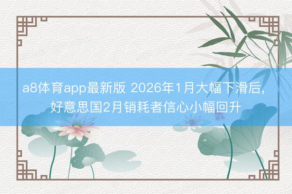 a8体育app最新版 2026年1月大幅下滑后， 好意思国2月销耗者信心小幅回升