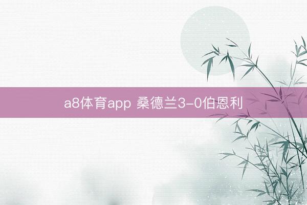 a8体育app 桑德兰3-0伯恩利